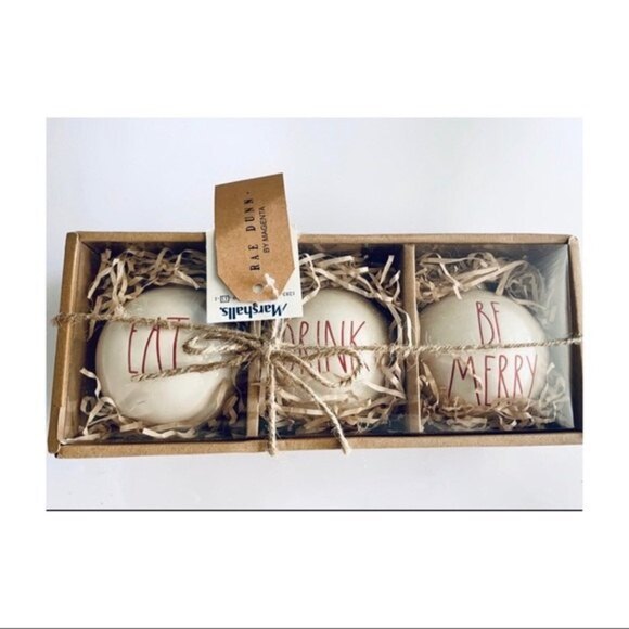 Rae Dunn Ornaments - Picture 1 of 6